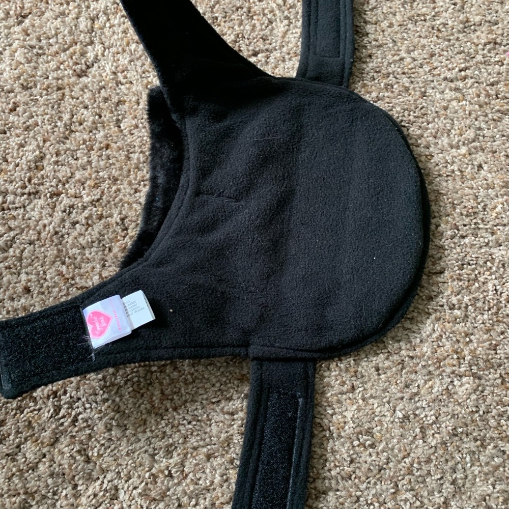 NWOT black quilted dog jacket - Picture 6 of 8
